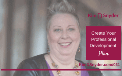 031:  Create Your Professional Development Plan
