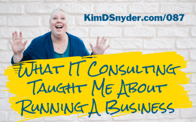 087 What IT Consulting Taught Me About Running A Business