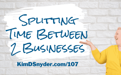 107 Splitting Time Between 2 Businesses