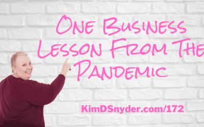 172 One Business Lesson From The Pandemic